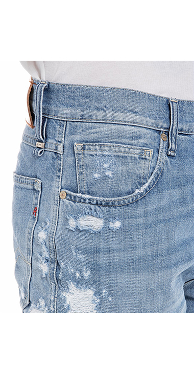 リラックステーパード SANDOT Aged Eco 20Yearインディゴデニム 詳細画像